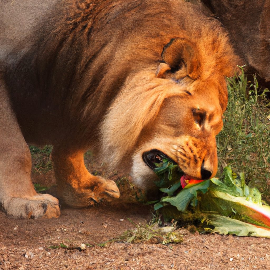 Vegetáriánus oroszlán